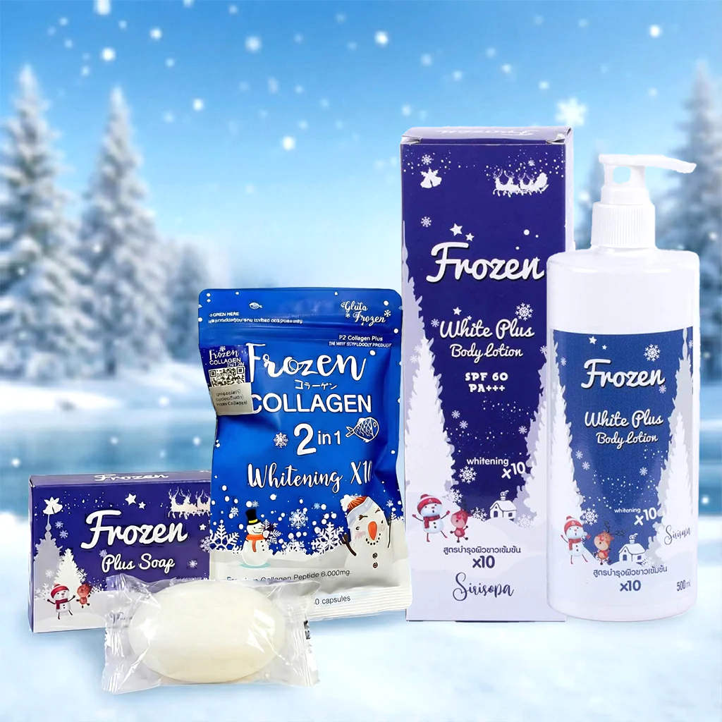 Frozen Plus Whitening X10 Complete Glow Combo Pack - Image 2