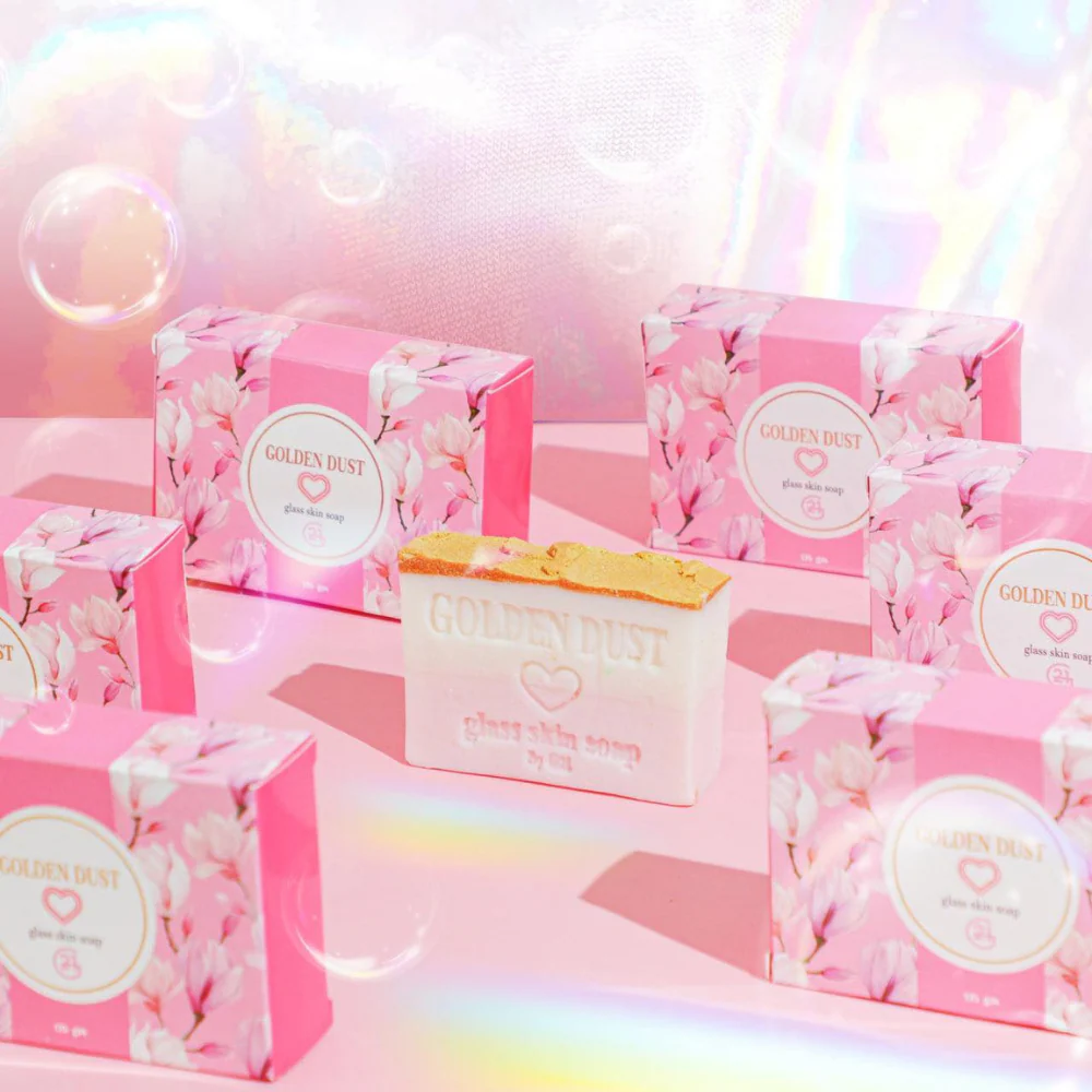G21 Golden Dust Glass Skin Soap - 135g - Image 4