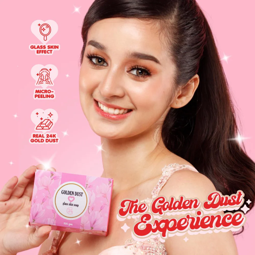 G21 Golden Dust Glass Skin Soap - 135g - Image 6