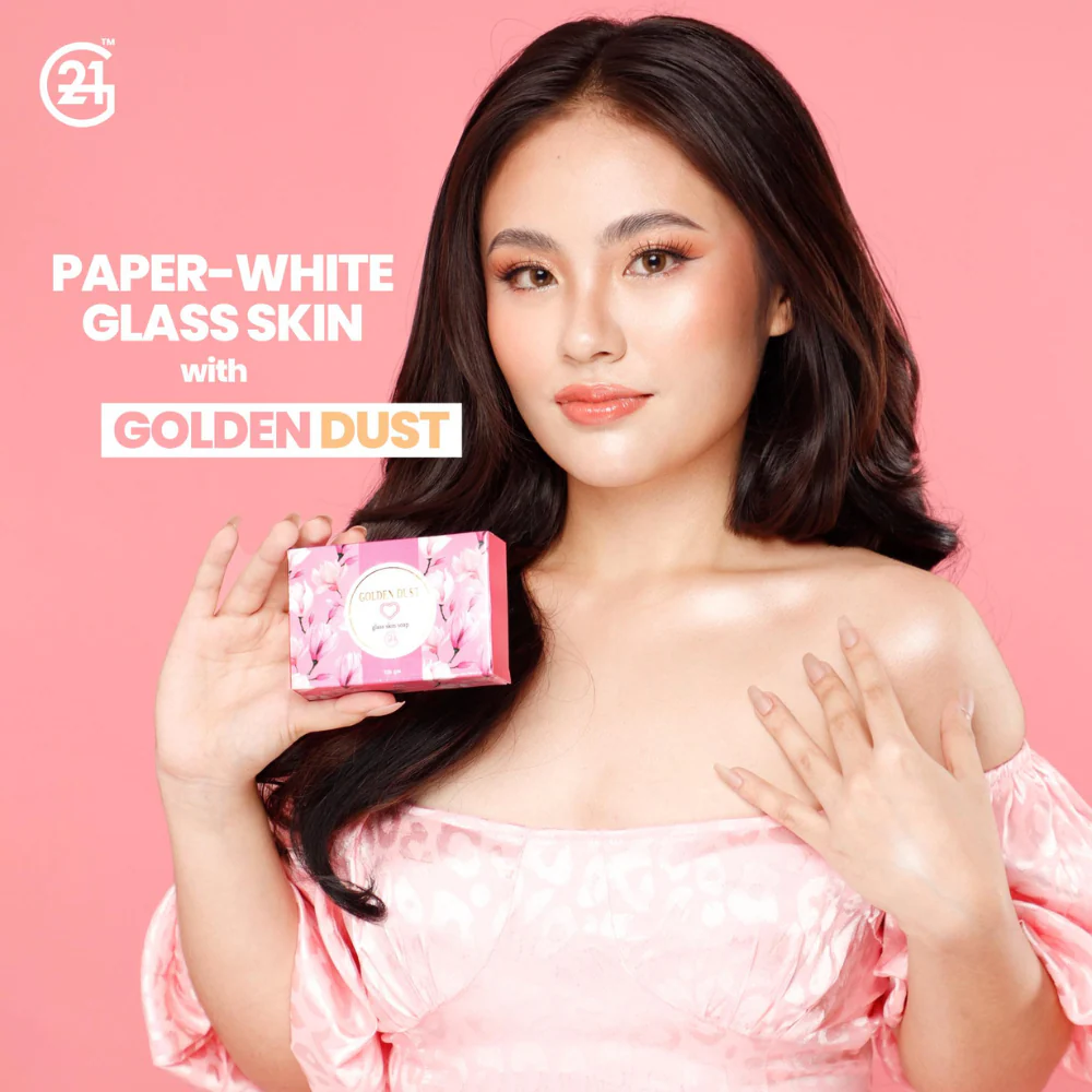 G21 Golden Dust Glass Skin Soap - 135g - Image 7
