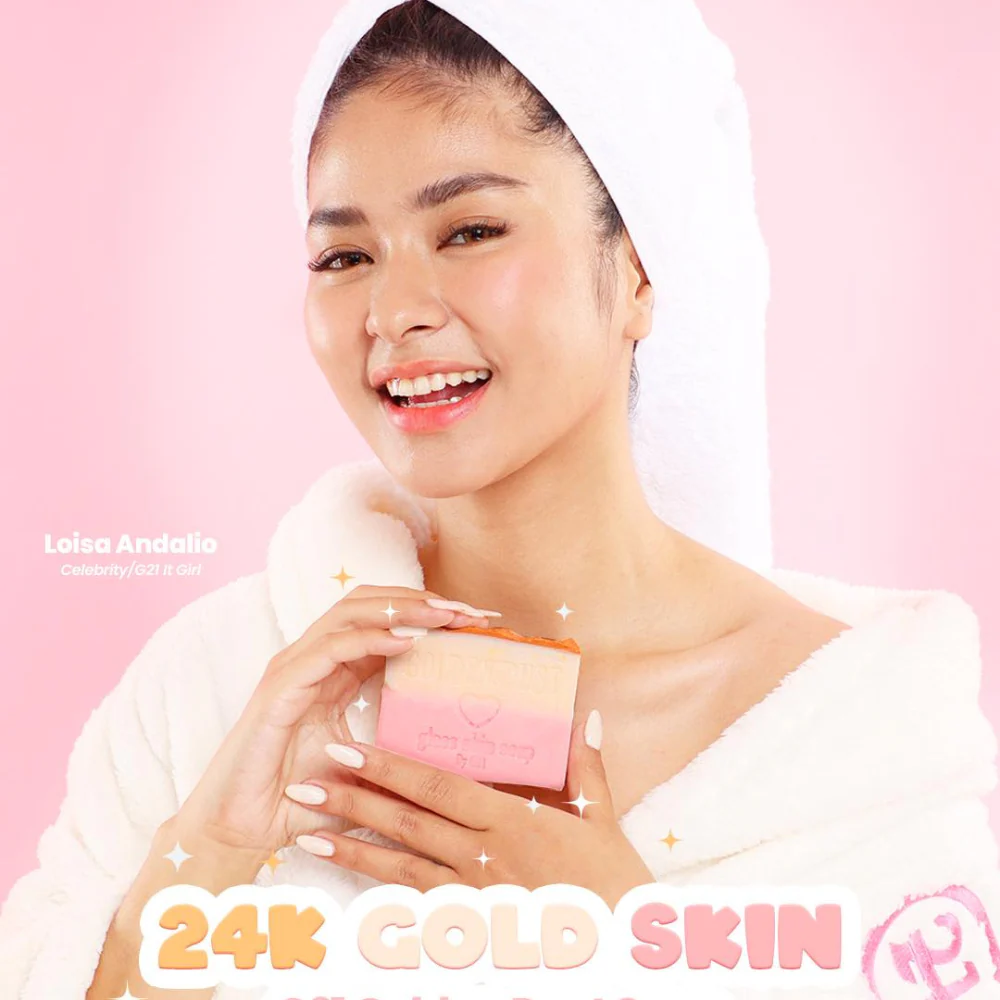 G21 Golden Dust Glass Skin Soap - 135g - Image 8