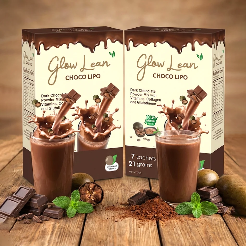 Glow Lean Choco Lipo Drink β 210g (BUY 1 GET 1 OFFER) - Image 2
