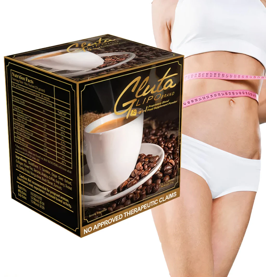 Glutalipo 13-in-1 Detox Coffee – Box of 10 Sachets X 21g Each - Image 10