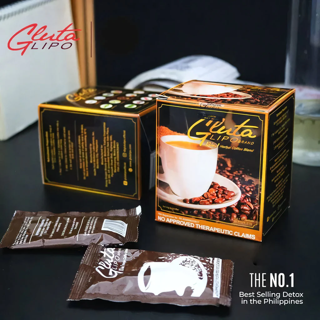 Glutalipo 13-in-1 Detox Coffee – Box of 10 Sachets X 21g Each - Image 6