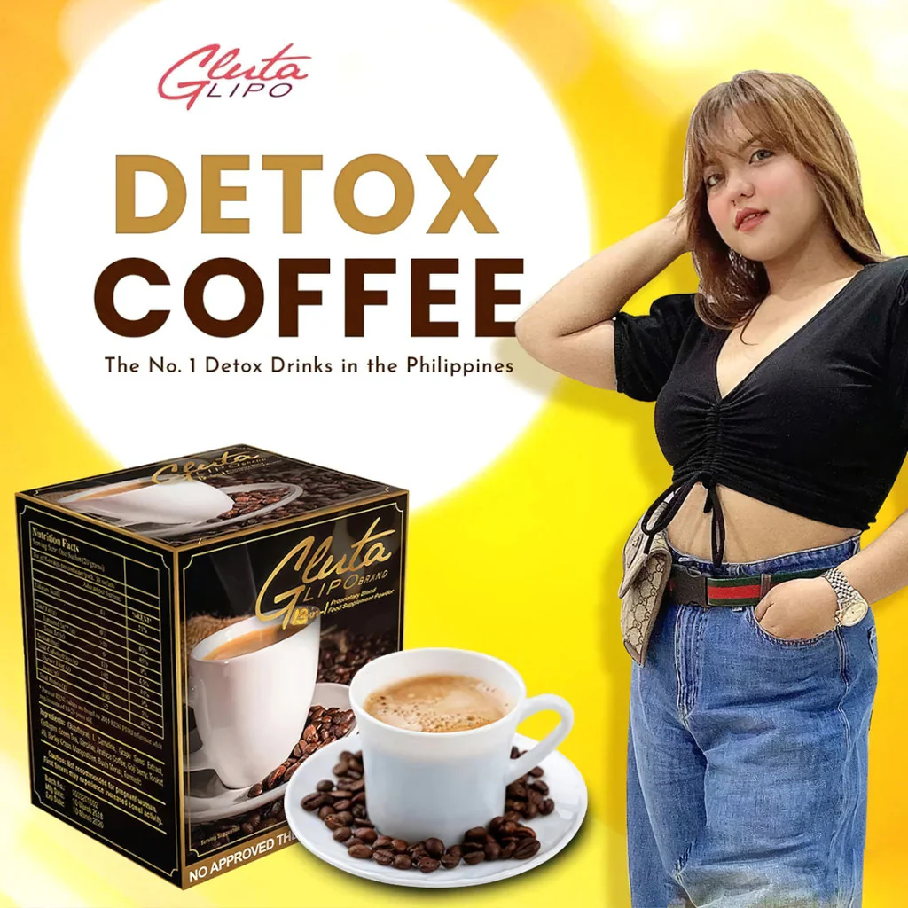 Glutalipo 13-in-1 Detox Coffee – Box of 10 Sachets X 21g Each - Image 7
