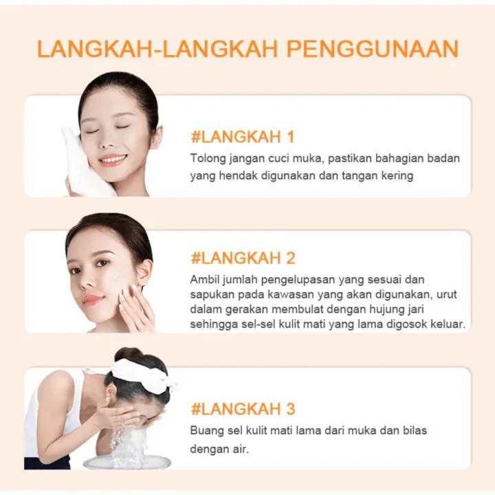 Gmeelan Orange Exfoliating Whitening Gel - 50g - Image 7