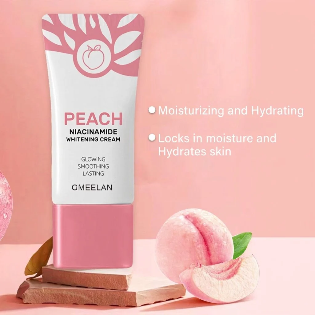 GMEELAN Peach Niacinamide Whitening Serum Cream - 50g - Image 11