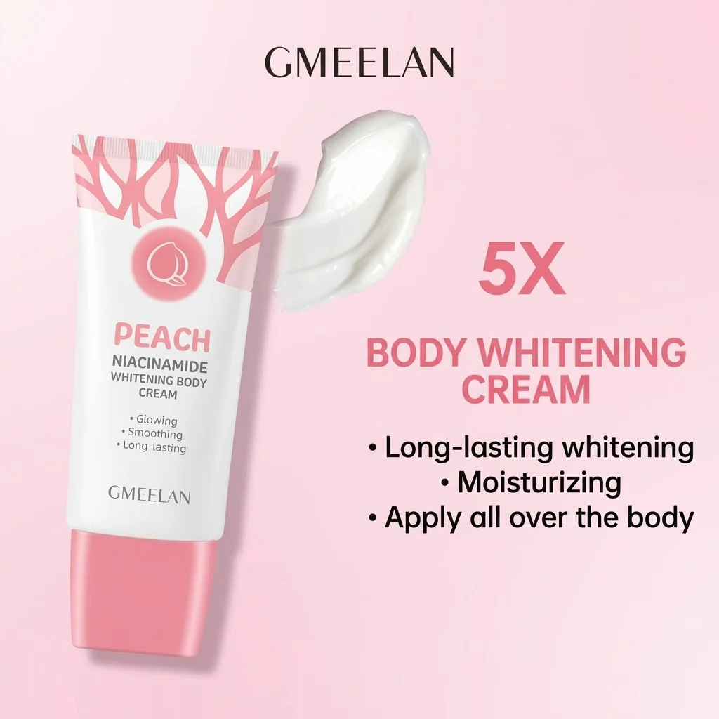 GMEELAN Peach Niacinamide Whitening Serum Cream - 50g - Image 15