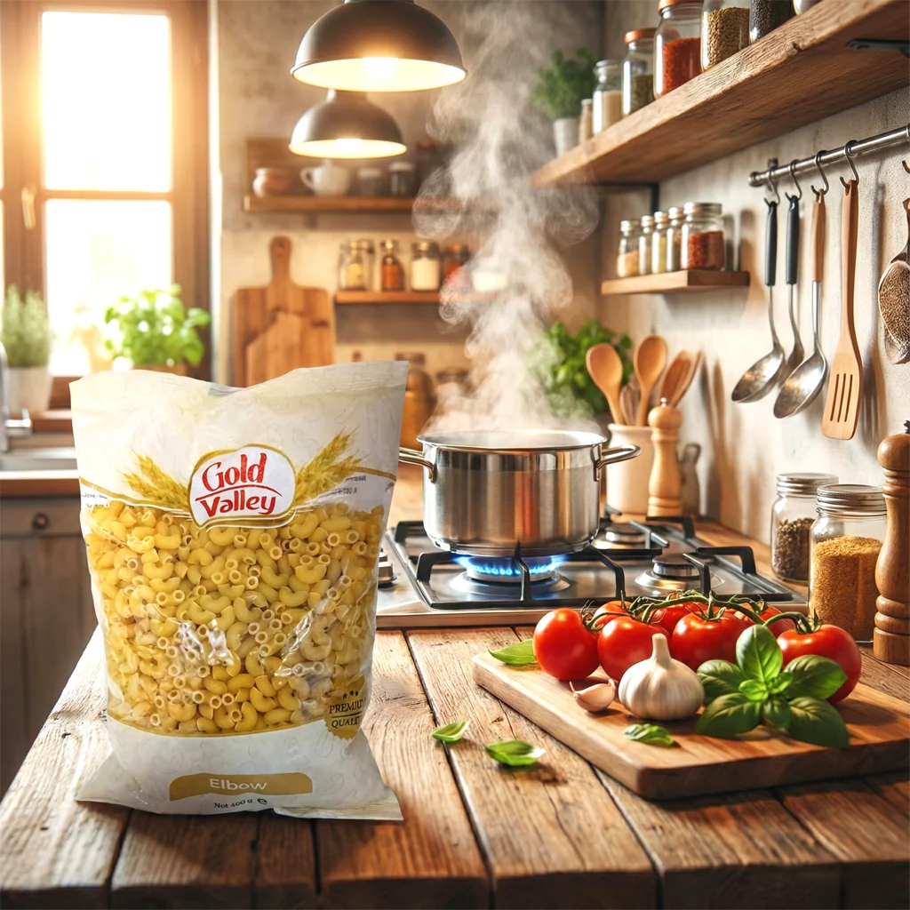 Gold Valley Elbow Pasta - 400g - Image 3