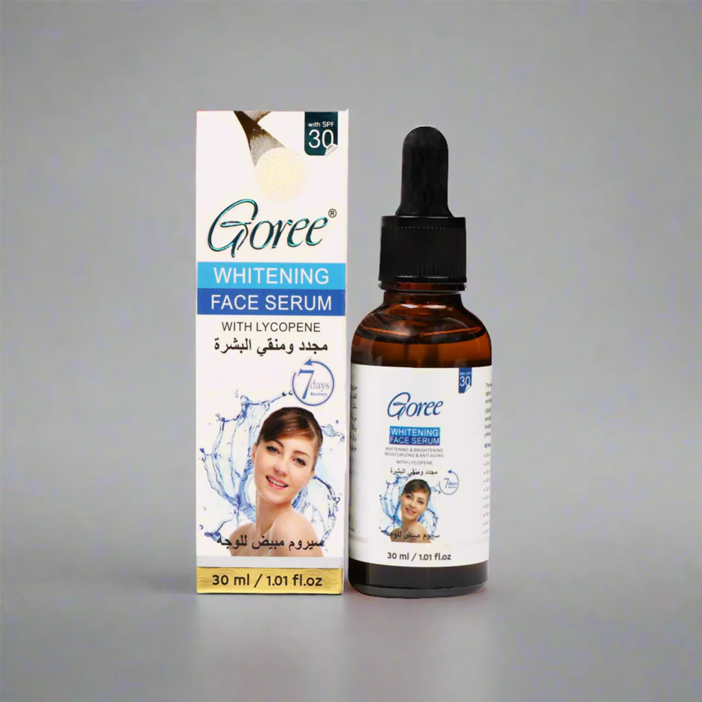 Goree Whitening Face Serum with Lycopene – 30ml - Image 4