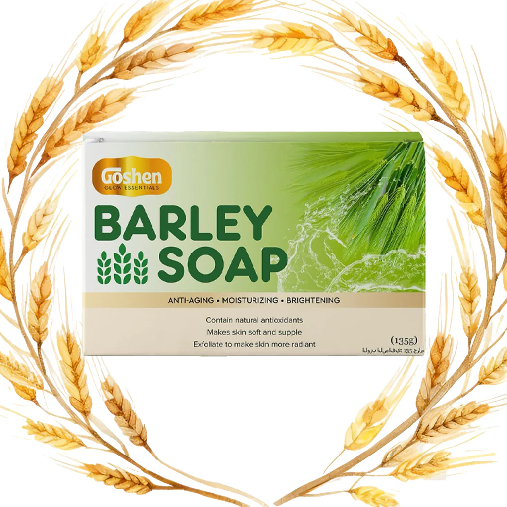 Goshen Glow Essentials Barley Soap - 135g - Image 3