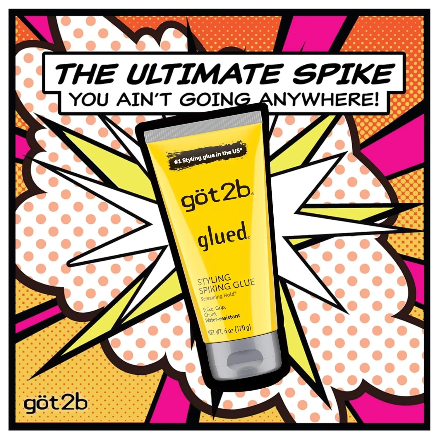 got2b Glued Styling Spiking Glue - 170g - Image 8