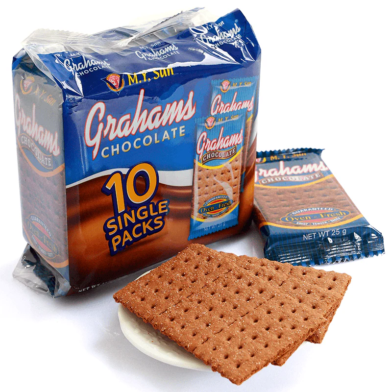 Grahams Chocolate Biscuits, 10 X 25g 250g - M.Y. San