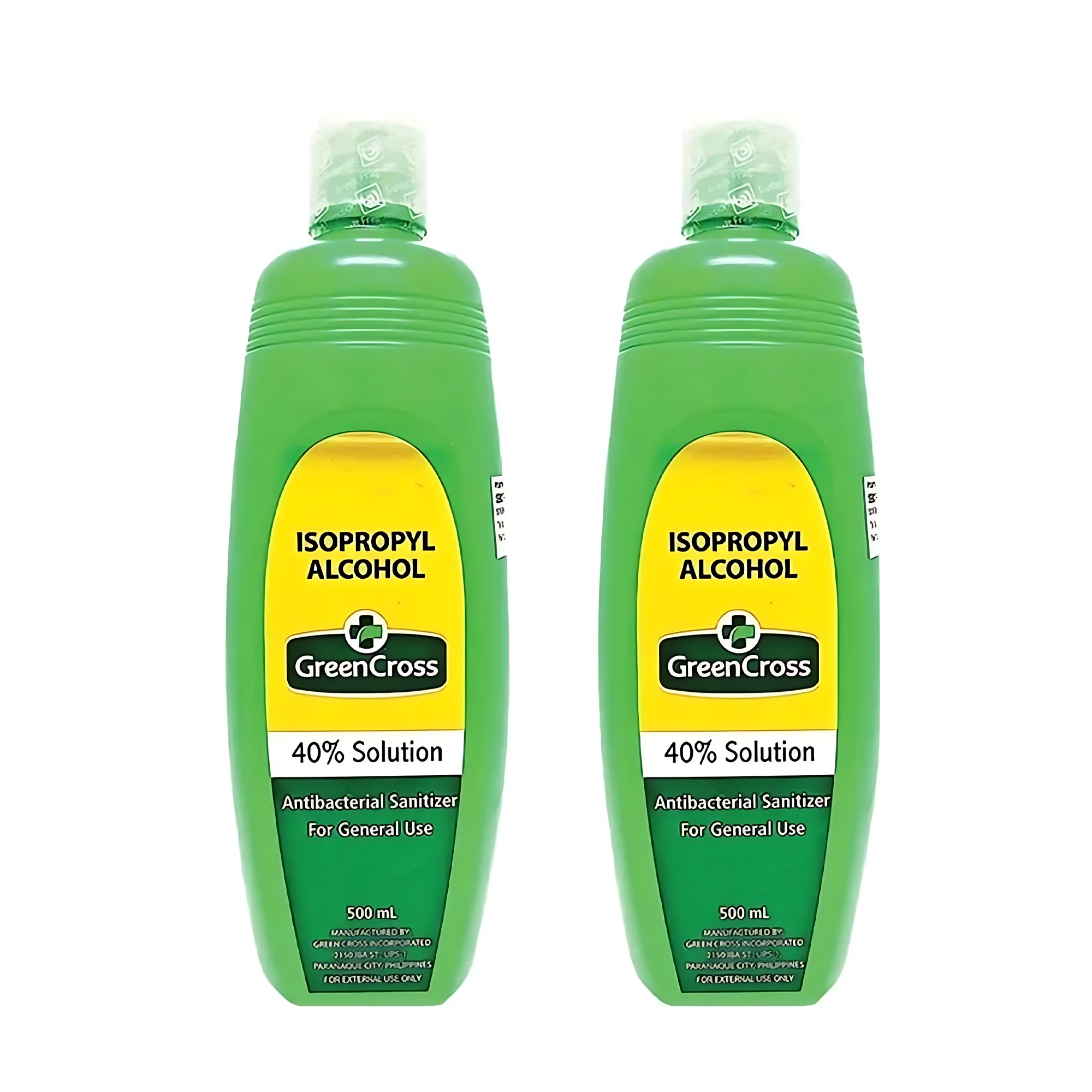 Green Cross Isopropyl Alcohol 40% Solution – 500 mL - Image 3