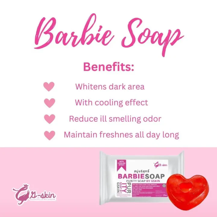 GSKIN Barbie Purity Soap - 50g - Image 3