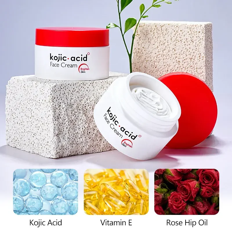 Guanjing Beauty Kojic Acid Anti-Wrinkle Face Cream - 50g - Image 4