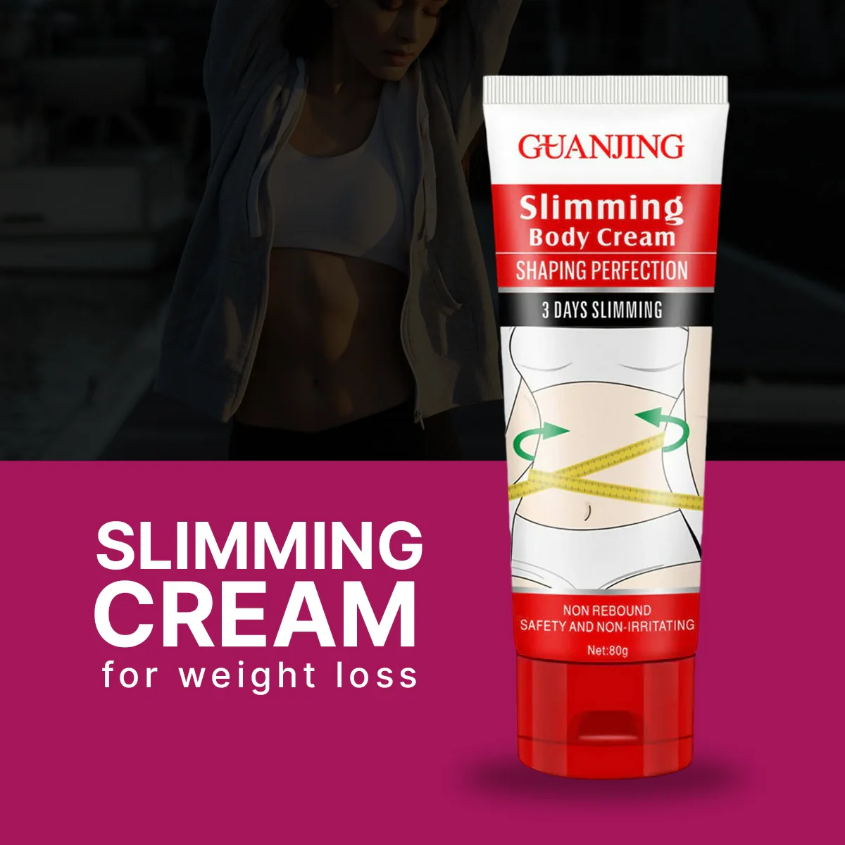 Guanjing Slimming Body Cream - 80g - Image 5