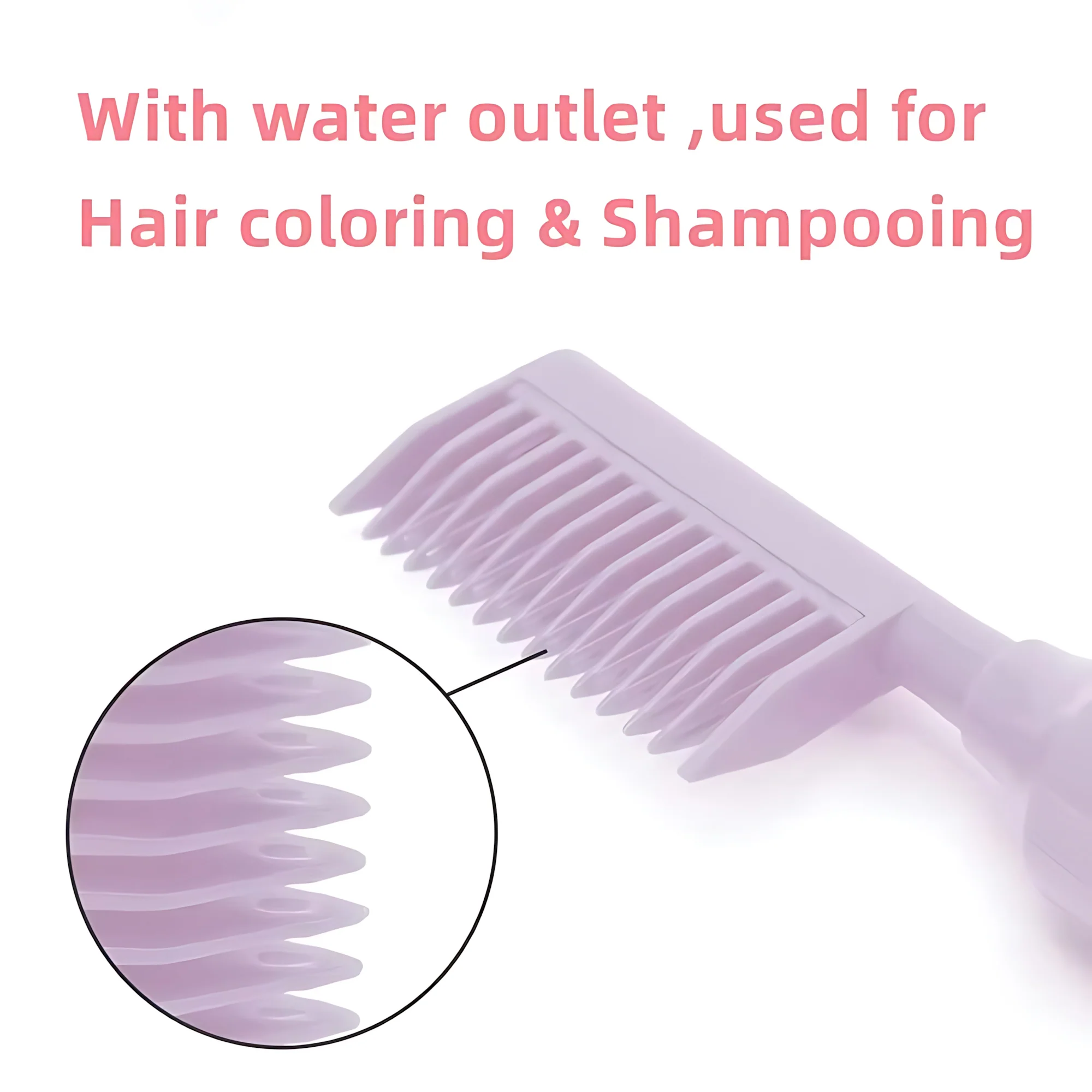 Hair Dye or Oil Applicator Bottle with Root Comb - Image 13