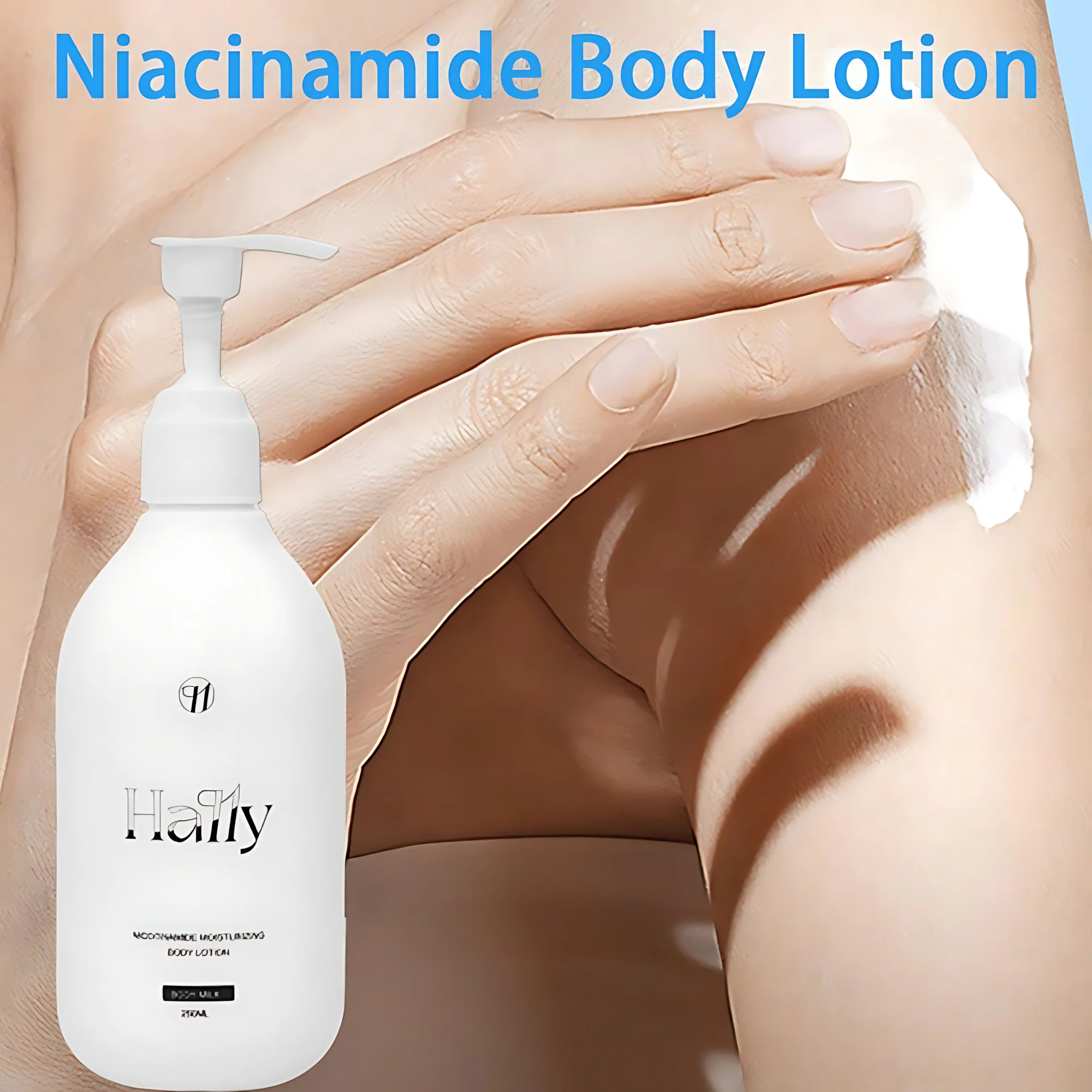 Hally Nicotinamide Moisturizing Body Lotion - Combo Offer (250ml + 250ml) - Image 11