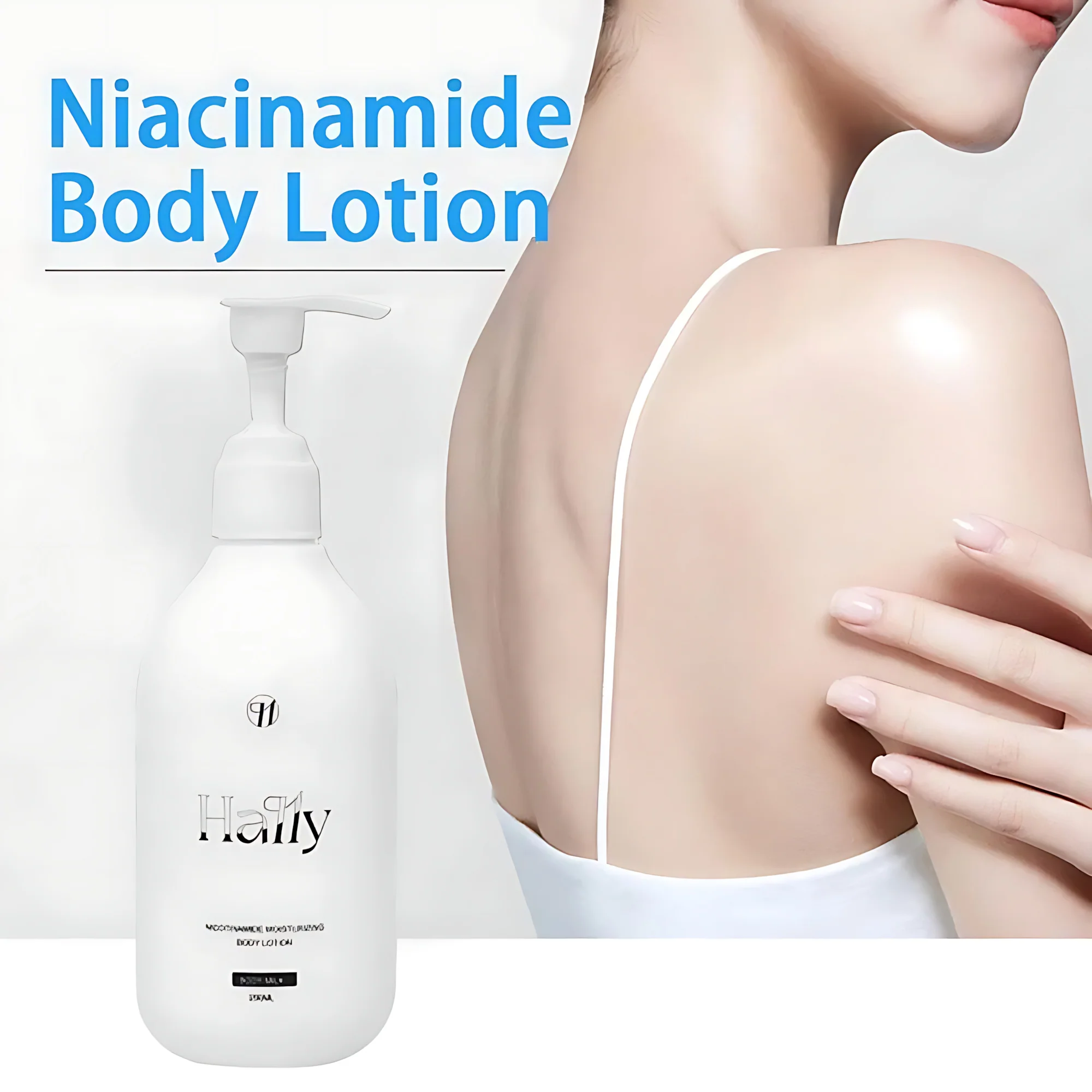 Hally Nicotinamide Moisturizing Body Lotion - Combo Offer (250ml + 250ml) - Image 5