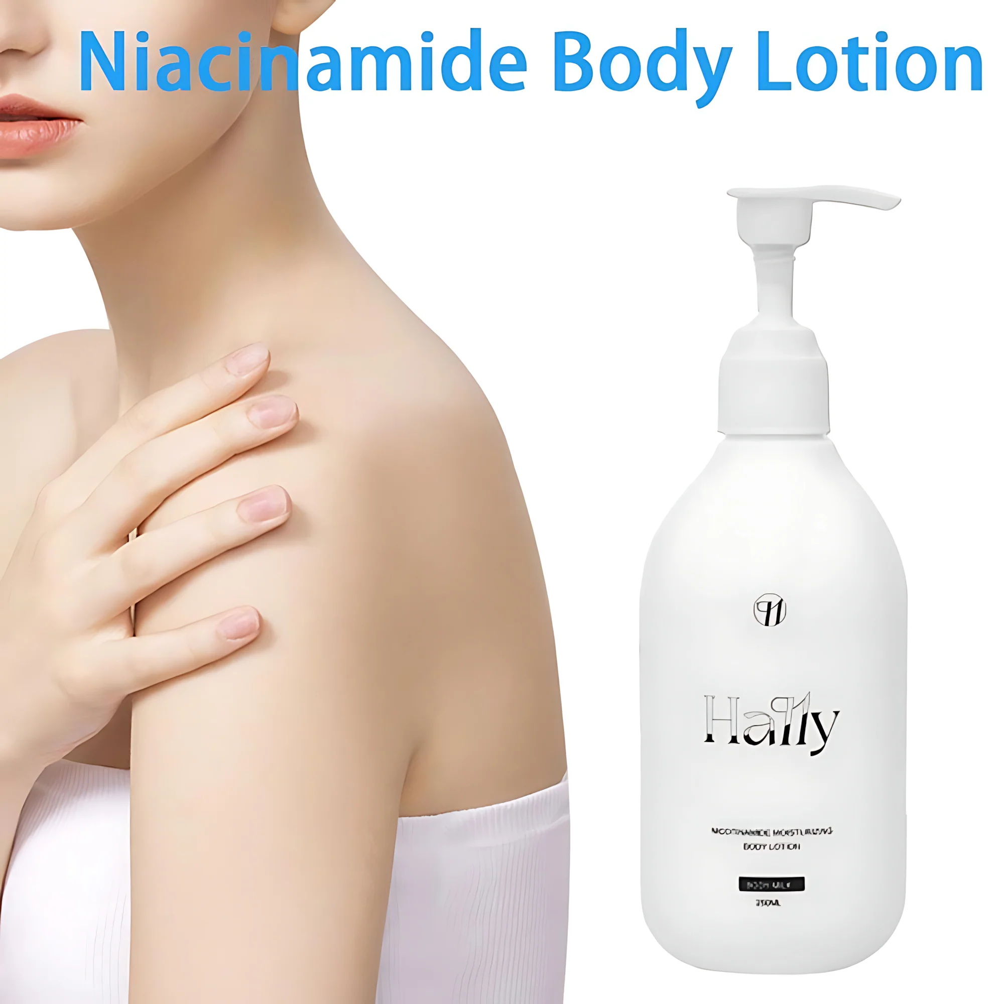 Hally Nicotinamide Moisturizing Body Lotion - Combo Offer (250ml + 250ml) - Image 7