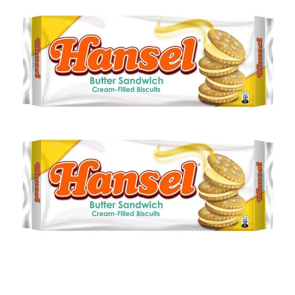 Hansel Butter Sandwich Cream Biscuits 10x31g (1+1) Offer
