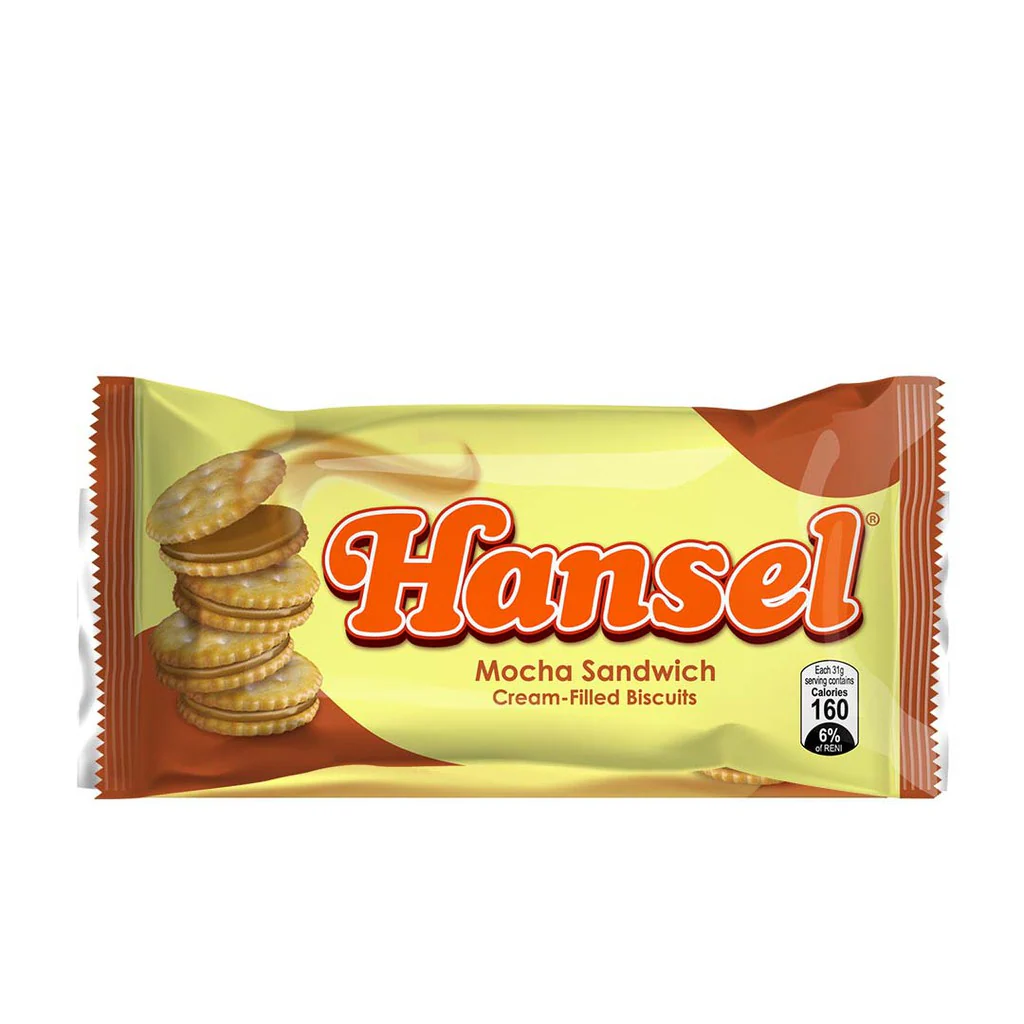 Hansel Flavor Bunch Assorted Cream Biscuits 10x31g - Image 2