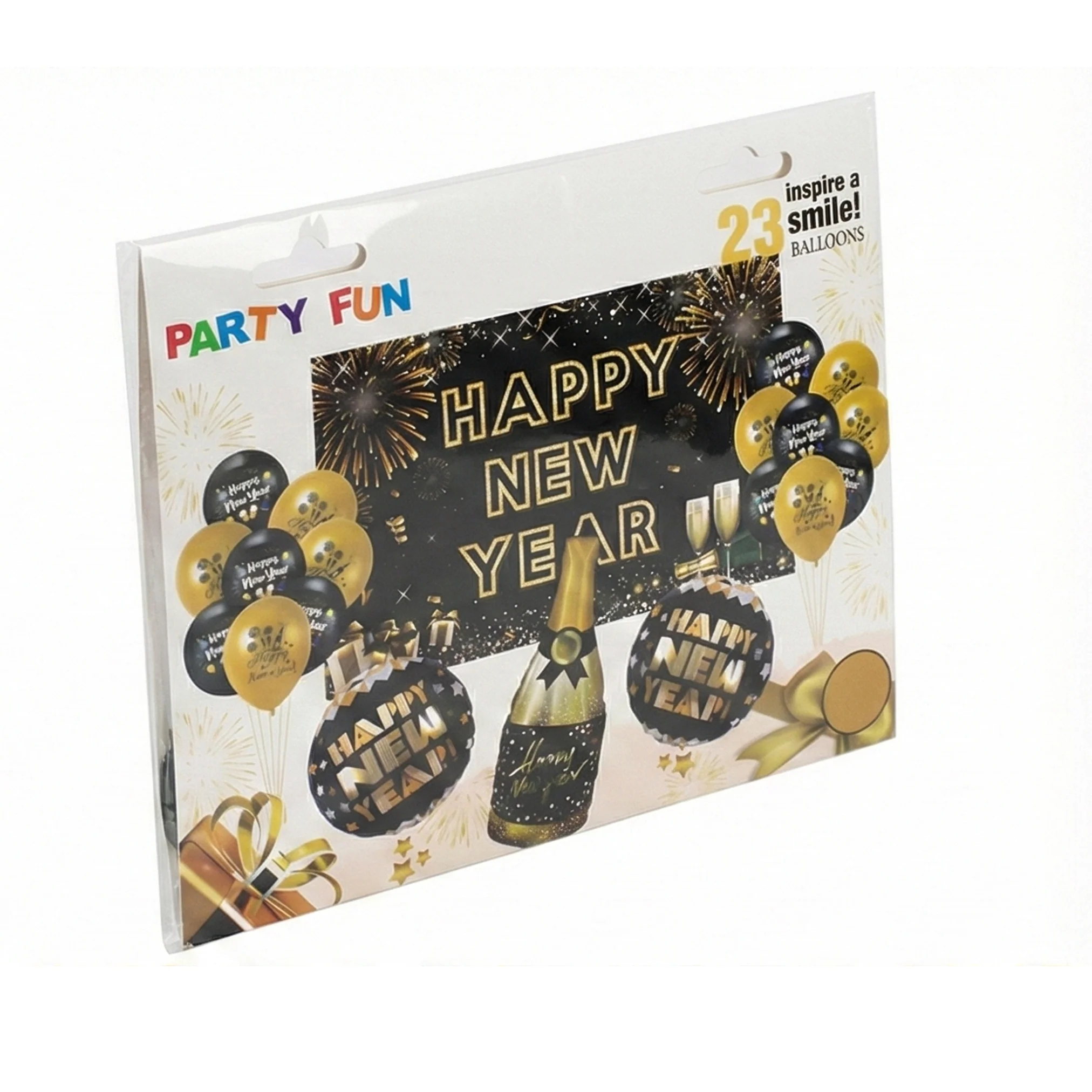 Happy New Year Balloon Set – Festive Party Decorations for New Year’s Eve Celebrations - Image 3