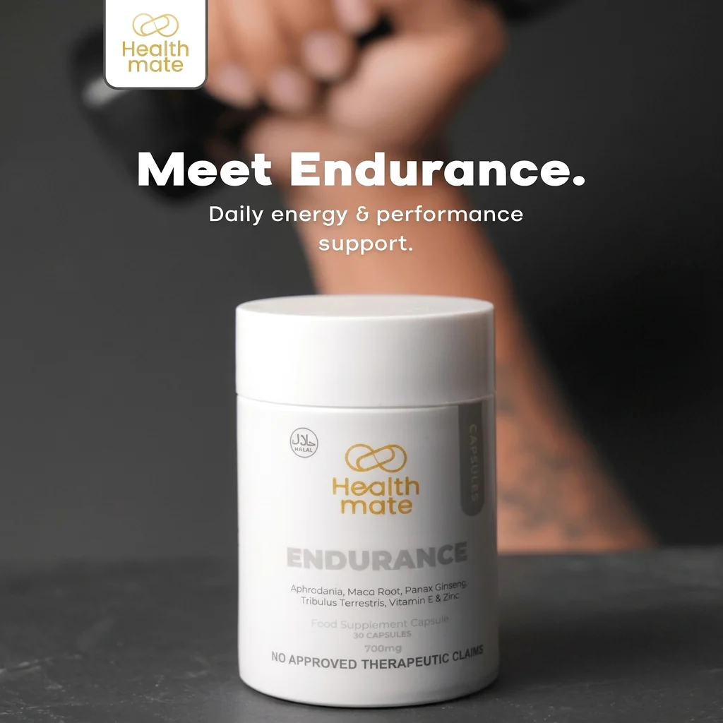 Healthmate Endurance Food Supplement Capsules – 700mg (30 Capsules) - Image 6