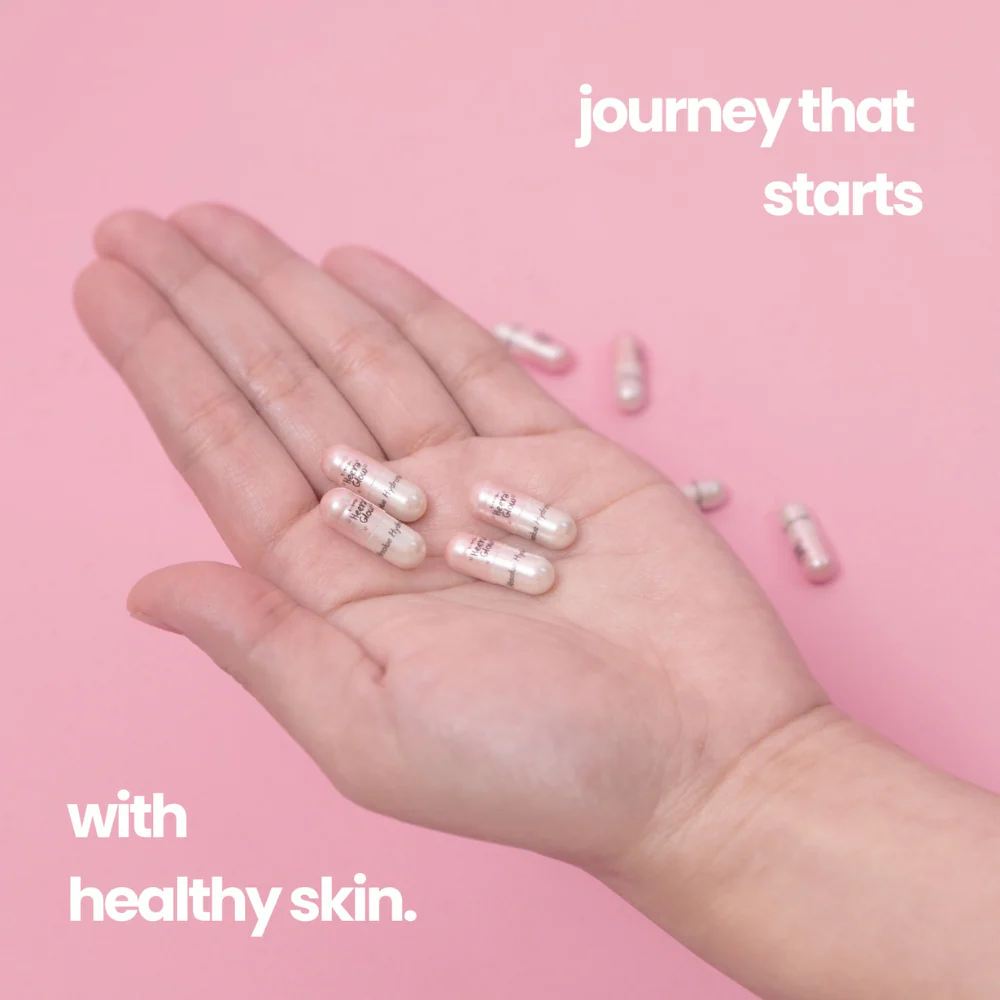 Heera Glow Absolue Hydration 20 in 1 Glutathione Collagen 30 Caps - Image 4