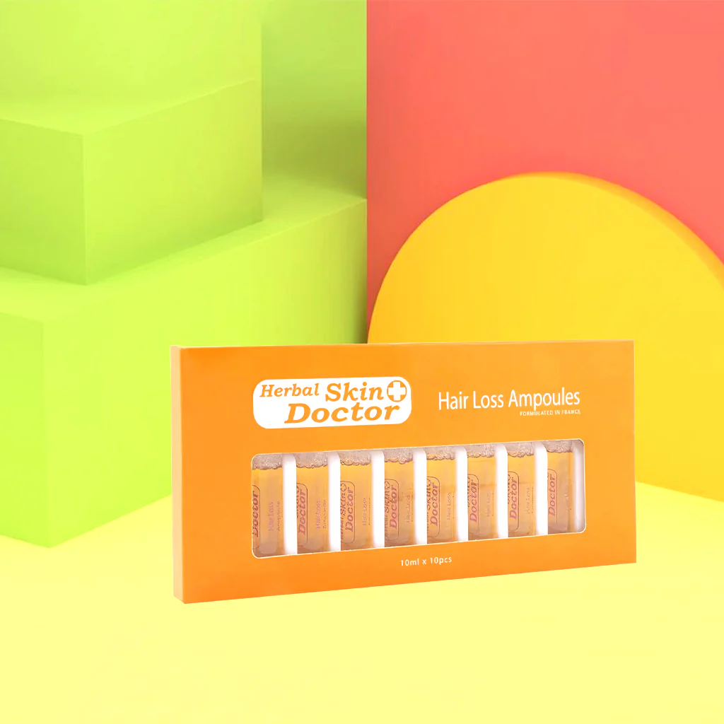 Herbal Skin Doctor Hair Loss Ampoules – 10ml × 10pcs