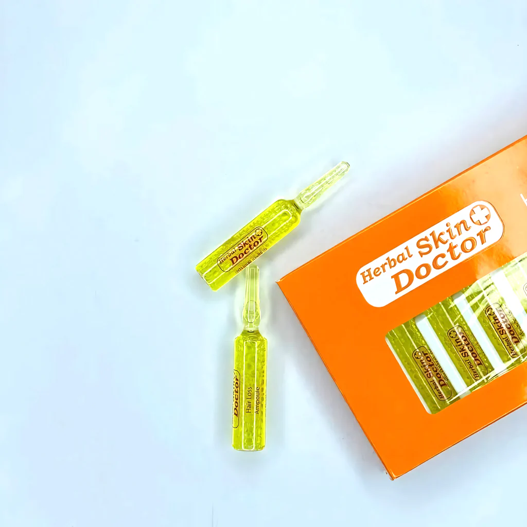 Herbal Skin Doctor Hair Loss Ampoules – 10ml × 10pcs - Image 3