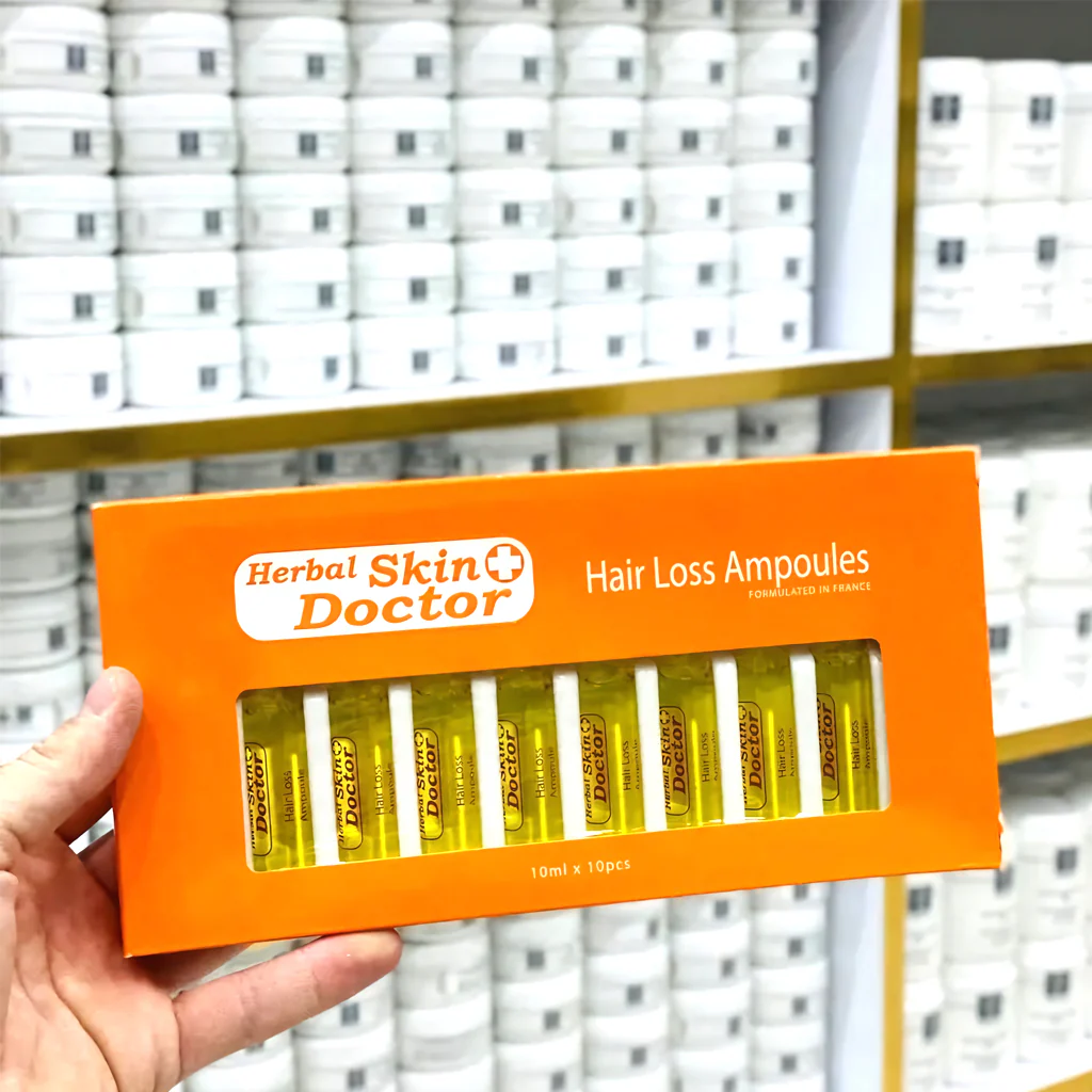 Herbal Skin Doctor Hair Loss Ampoules – 10ml × 10pcs - Image 6
