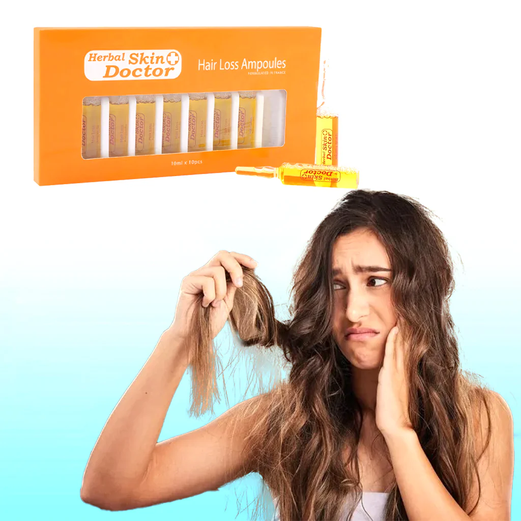 Herbal Skin Doctor Hair Loss Ampoules – 10ml × 10pcs - Image 7