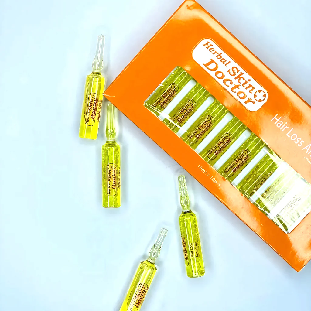 Herbal Skin Doctor Hair Loss Ampoules – 10ml × 10pcs - Image 9
