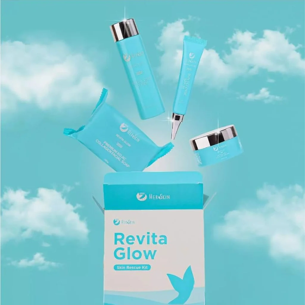 HerSkin Revita-Glow Skin Rescue Kit – 4-Piece Rejuvenating Set - Image 10