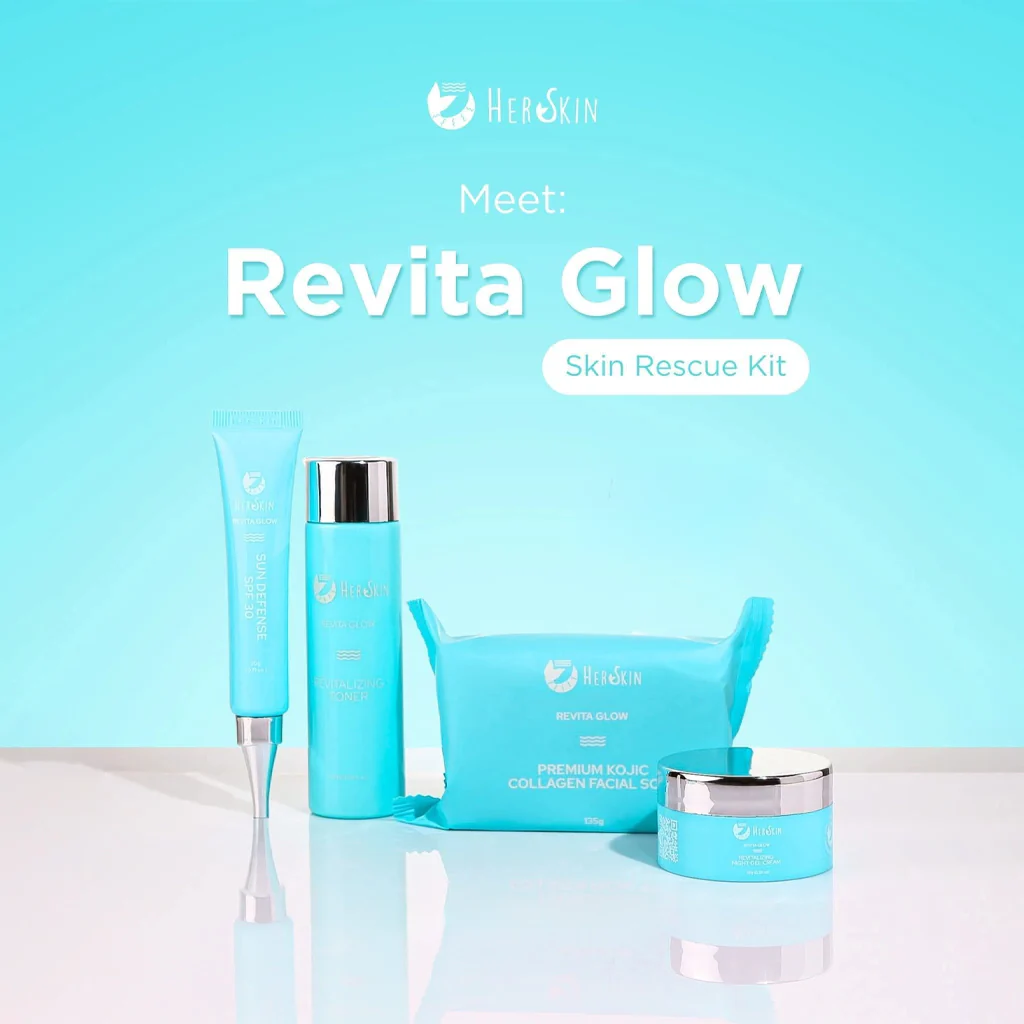 HerSkin Revita-Glow Skin Rescue Kit – 4-Piece Rejuvenating Set - Image 5