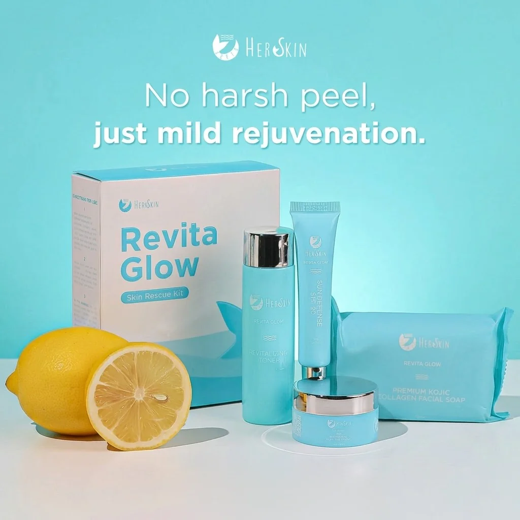 HerSkin Revita-Glow Skin Rescue Kit – 4-Piece Rejuvenating Set - Image 9