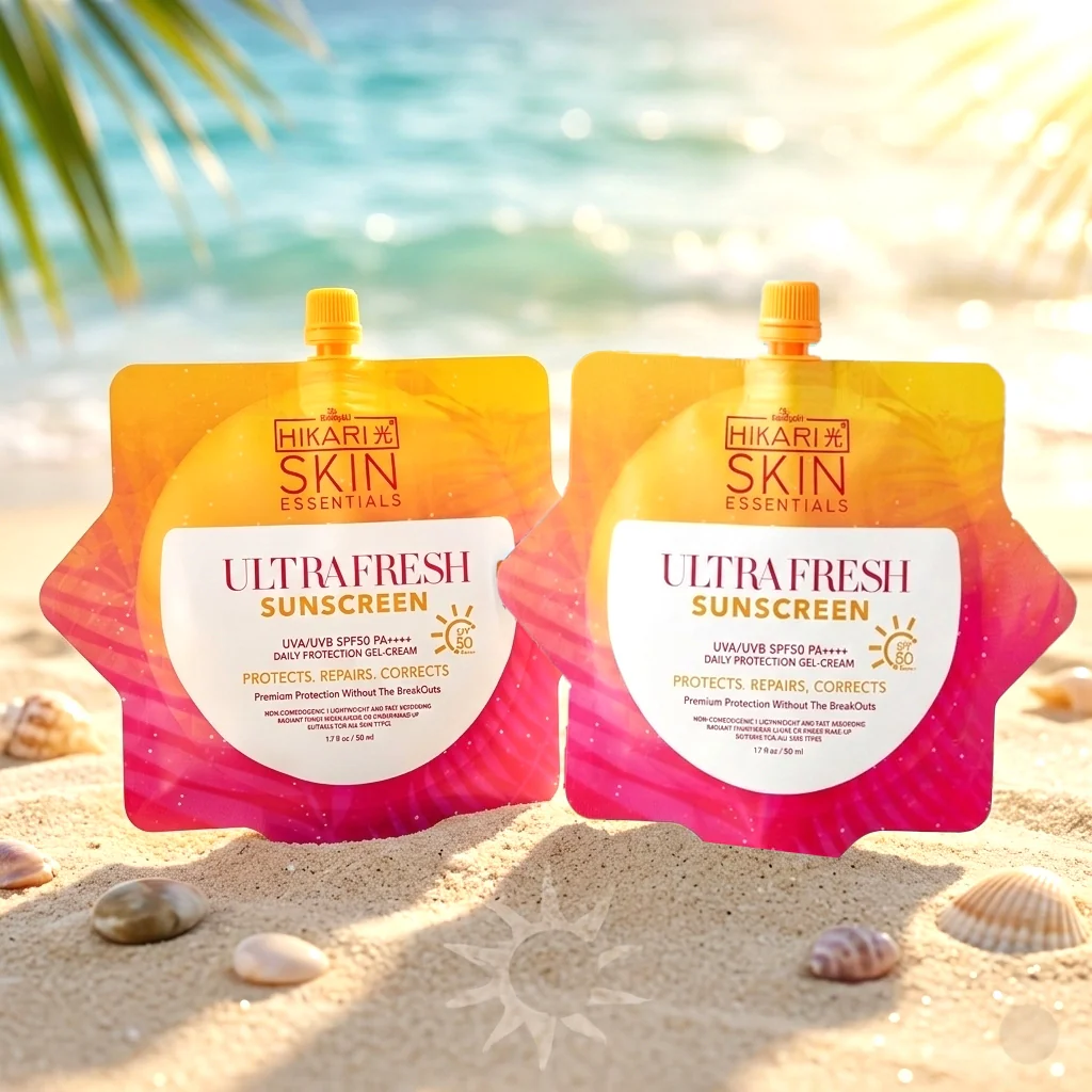 HikariSkin Essentials UltraFresh Sunscreen SPF50 PA++++ - 50ml (Combo)