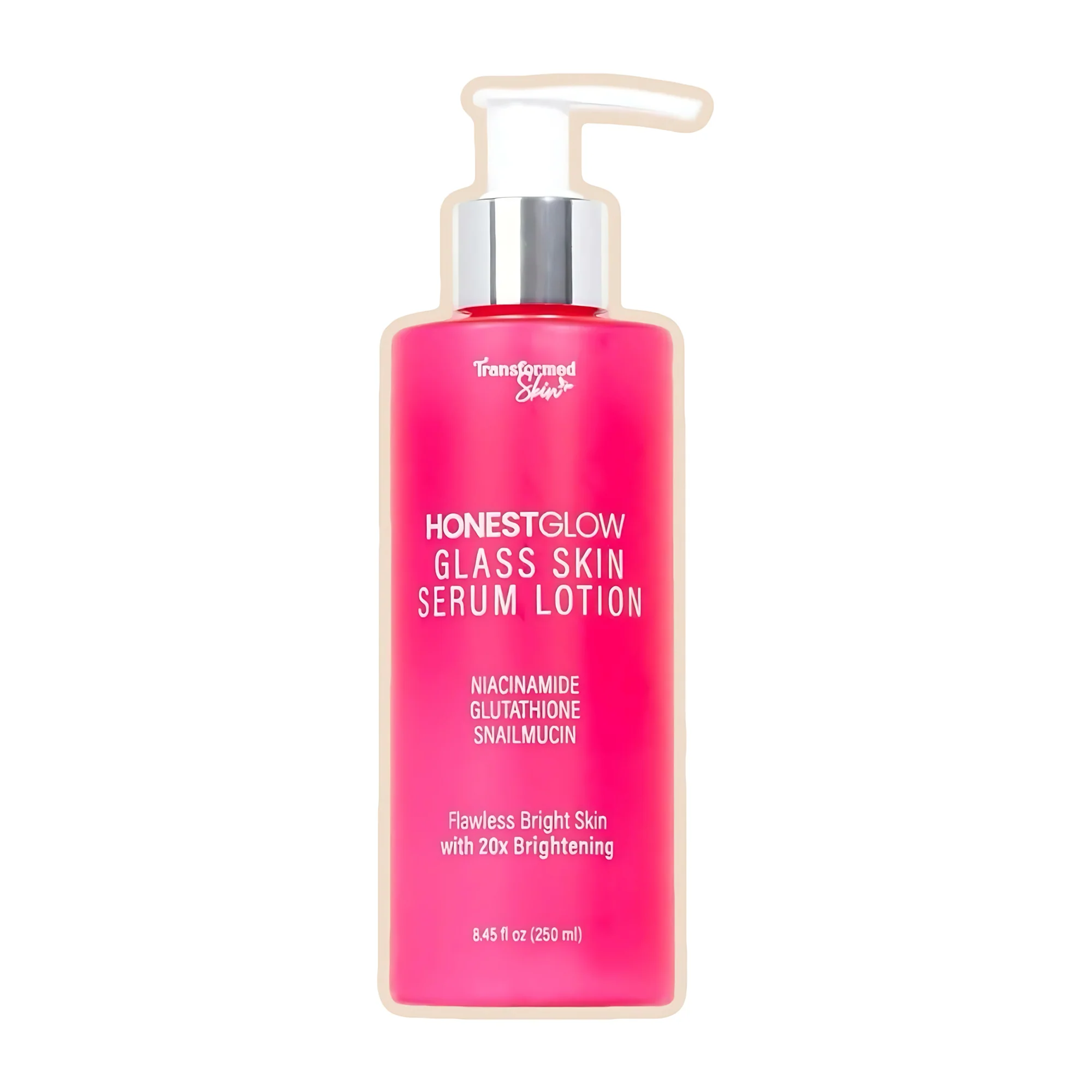 HONESTGLOW Glass Skin Serum Lotion – Niacinamide, Glutathione & Snail Mucin – SPF 50 PA+++(250ml) - Image 6