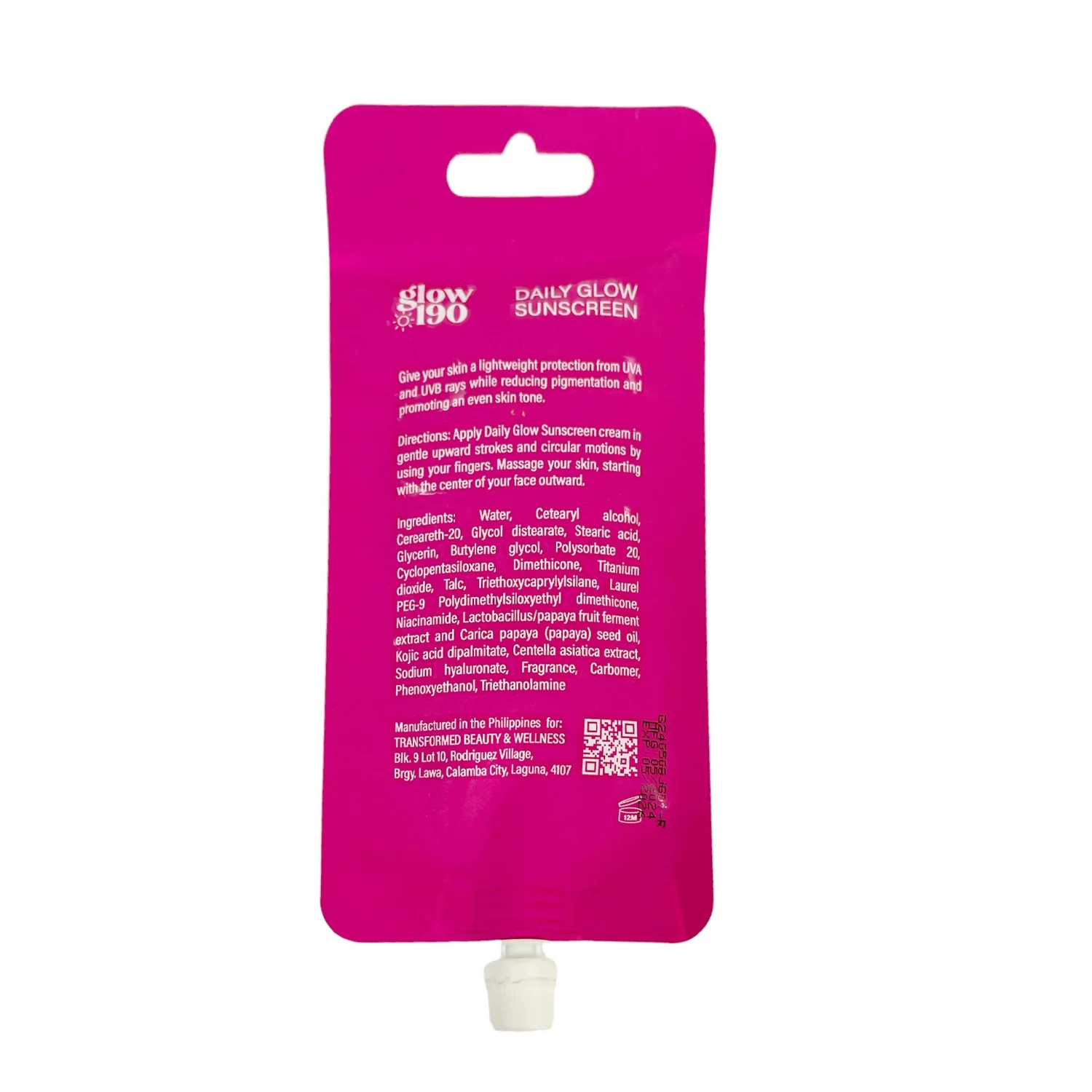Honestglow Glow 190 Daily Glow Sunscreen SPF 30 PA+++ – 50g - Image 5