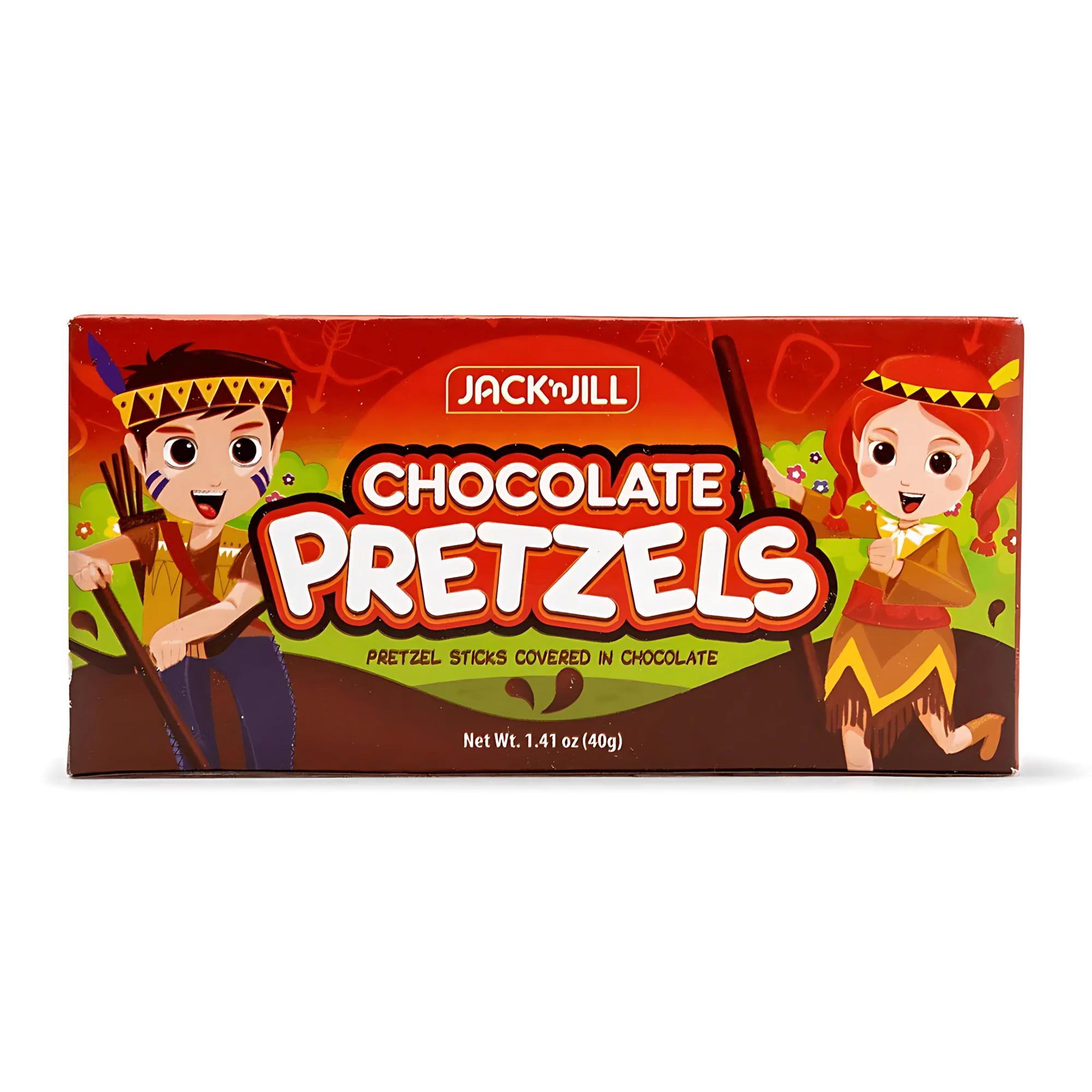 Jack ‘n Jill Chocolate Pretzels 40g – Pack of 5 - Image 5