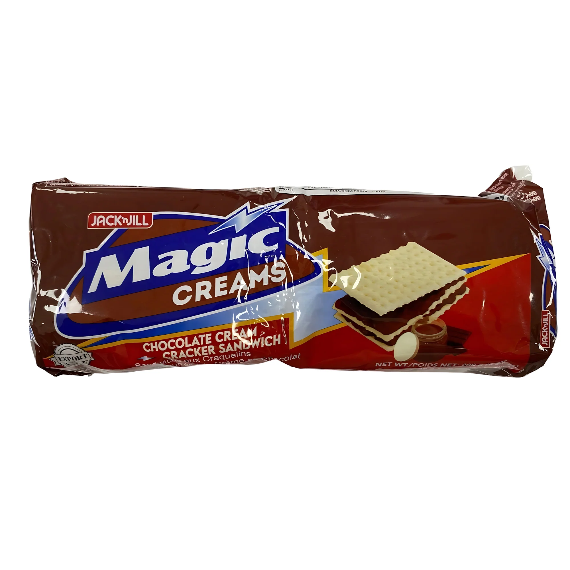 Jack 'n Jill Magic Creams Chocolate Cream Cracker Sandwich 280g (10 x 28g) –  Combo Pack - Image 4