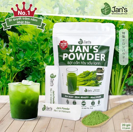Jan's Powder 100% Freeze Dried Celery Powder - 100g - Image 4