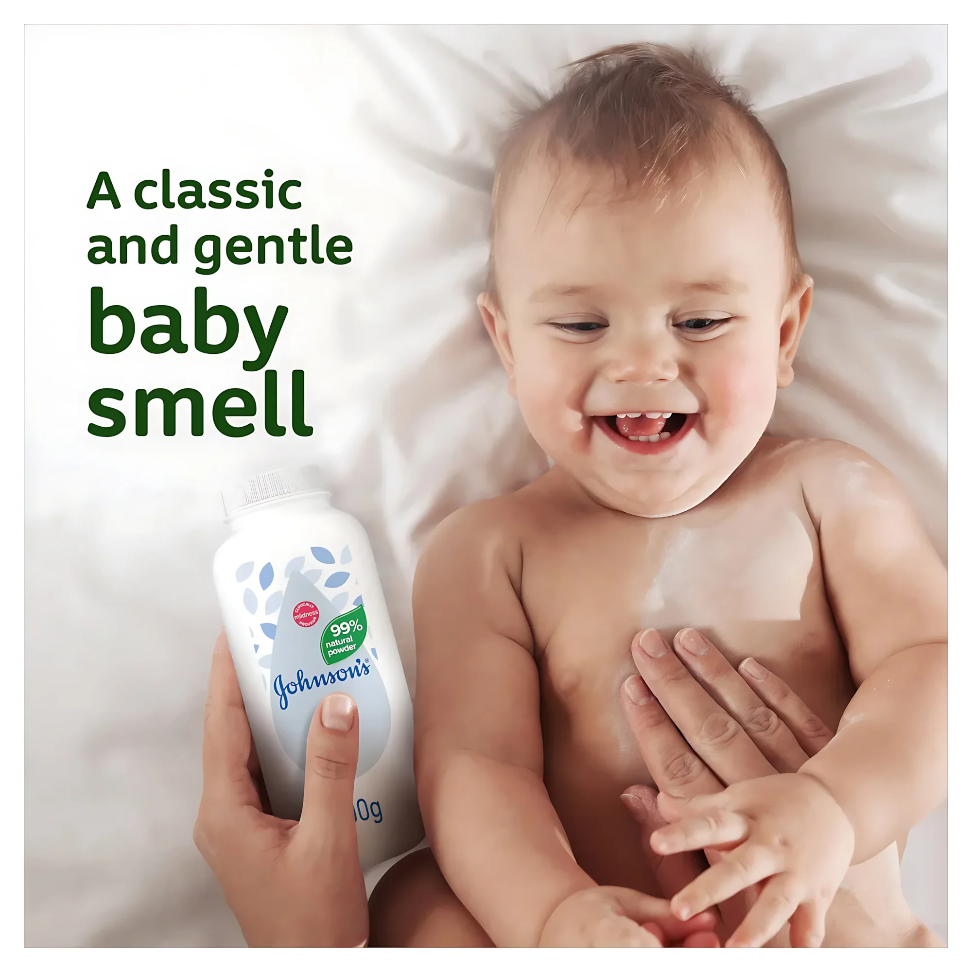 Johnson’s Cornstarch Classic Baby Powder – 200g - Image 5