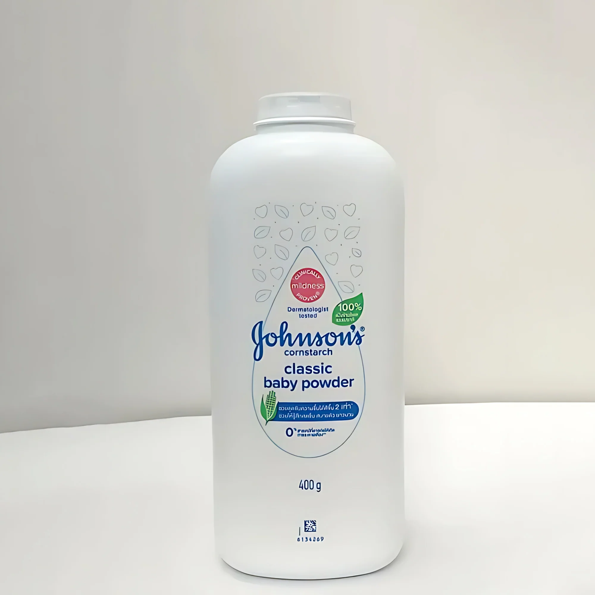Johnson’s Cornstarch Classic Baby Powder – 400g - Image 9