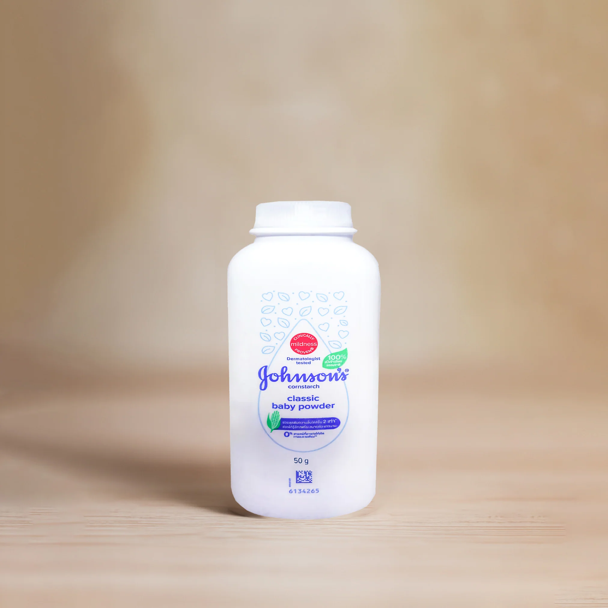 Johnson’s Cornstarch Classic Baby Powder – 50g
