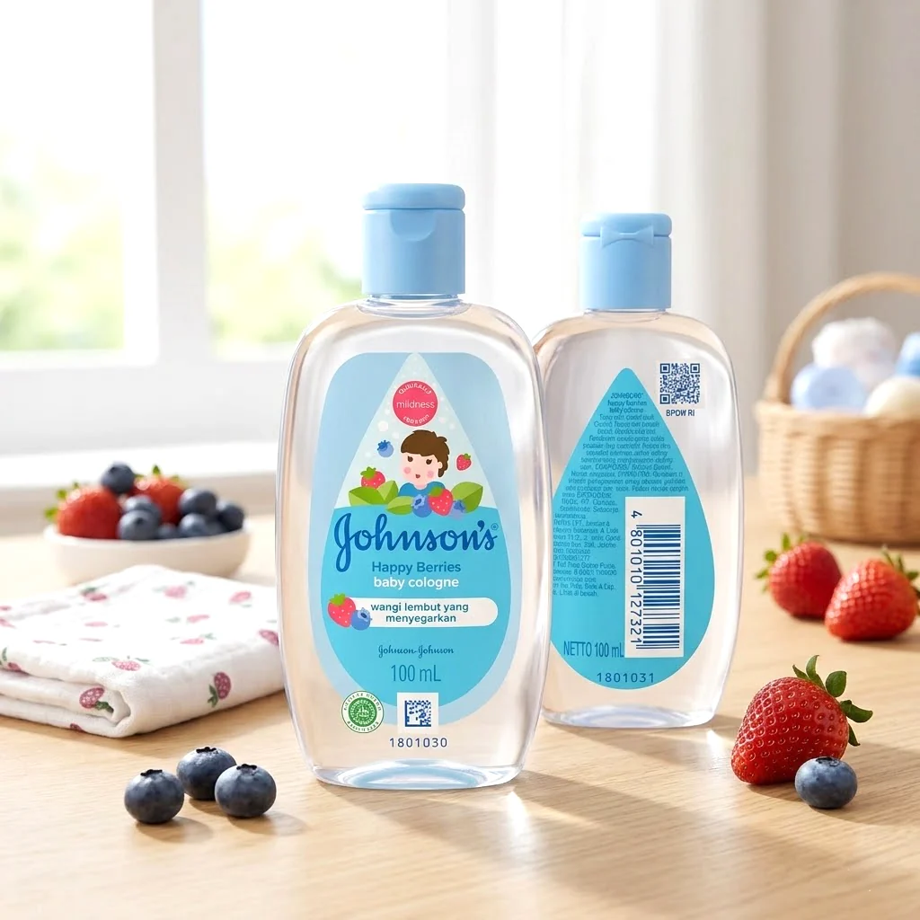 Johnson's Baby Cologne – Happy Berries (100ml) - Image 3