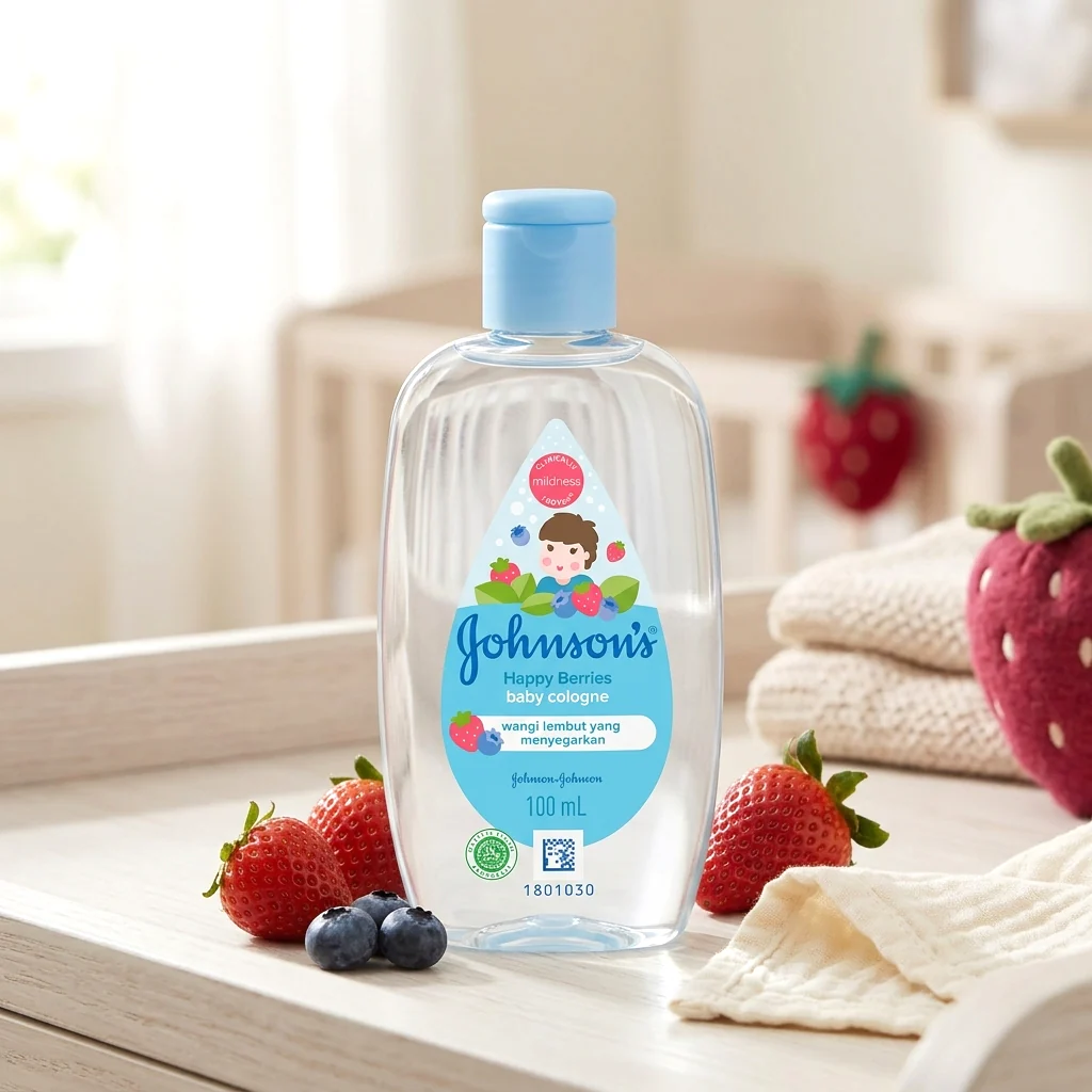 Johnson's Baby Cologne – Happy Berries (100ml) - Image 4