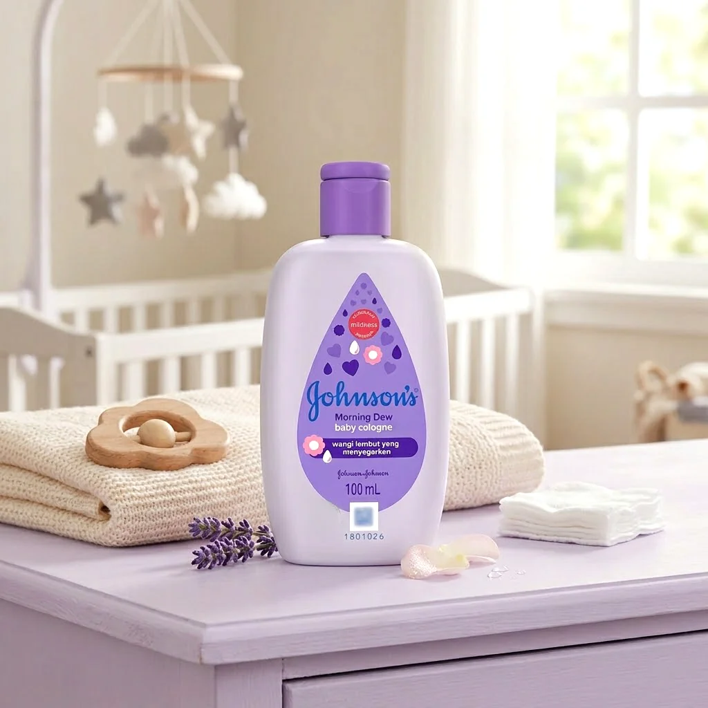 Johnson's Baby Cologne – Morning Dew (100ml) - Image 2